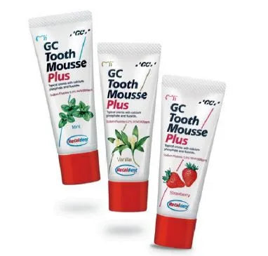 GC Tooth Mousse, Melon Flavor, 1 Pack (40g) 