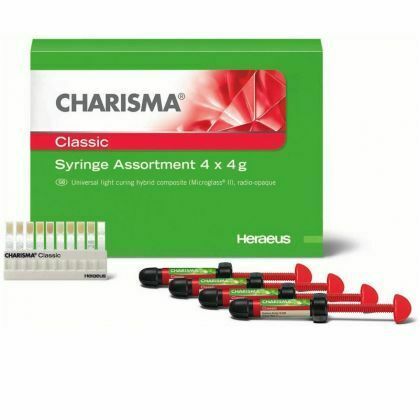 kulzer charisma smart composite  4gm x 4 syringe with 4 ml bond