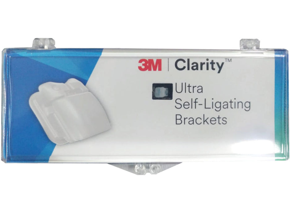 3m unitek clarity ultra self-ligating brackets .022 -5x5