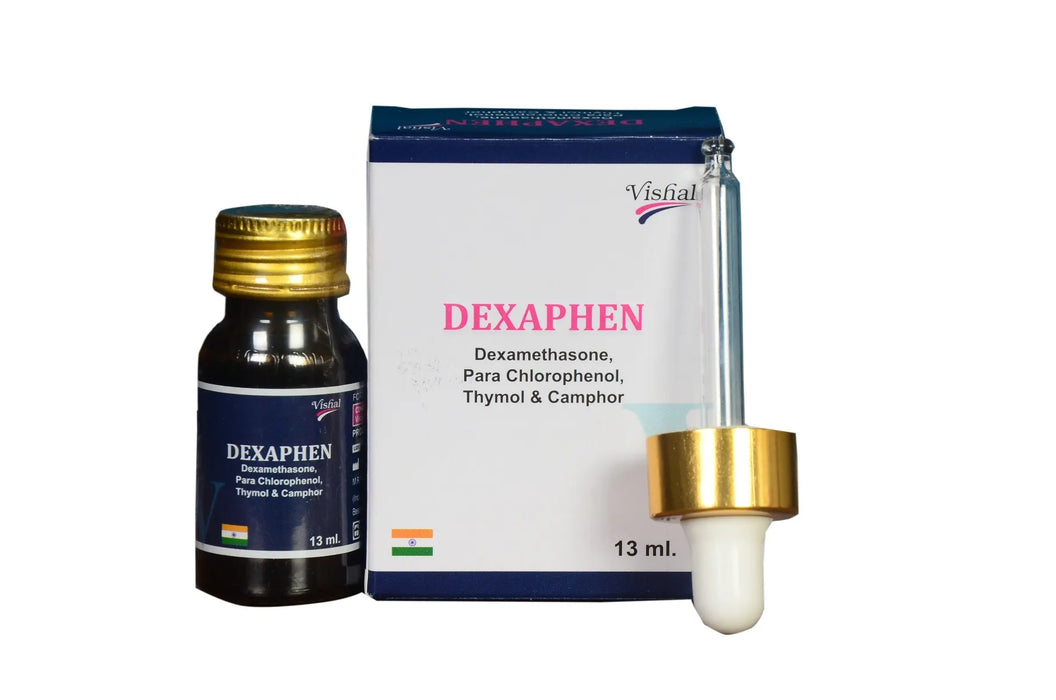 vishal dentocare dexaphen (parachlorophenol & dexamethasone for the disinfection of root canals)