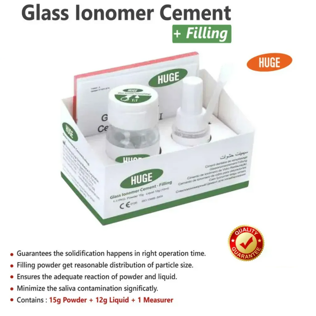 huge glass ionomer cement (gic) + filling — DentalExpress
