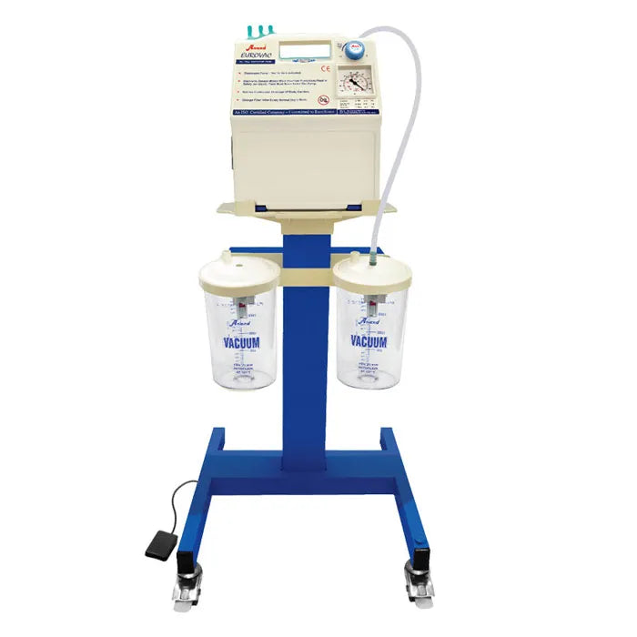 anand eurovac on trolley suction unit (high vacuum on trolley suction unit for easy accessibility)
