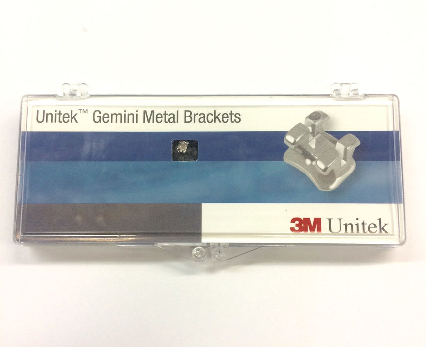 3m unitek gemini metal twin brackets