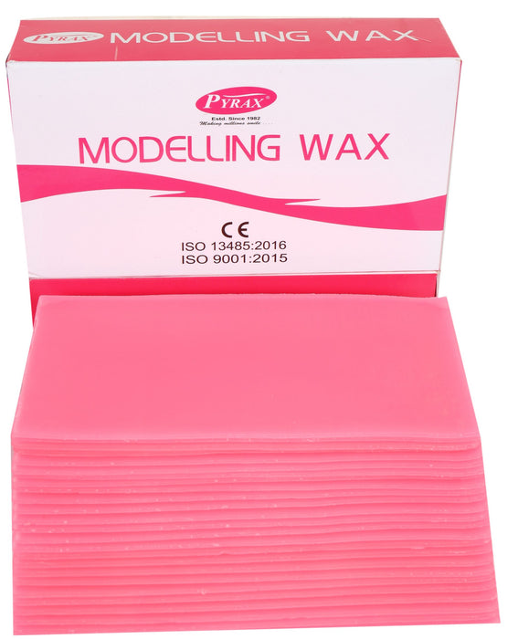 PYRAX Dental Modelling Wax Sheets With Uniform Modelling Wax – 12 Sheets Each