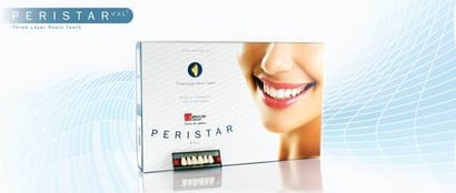 peristar three layer resin teeth in vita shades