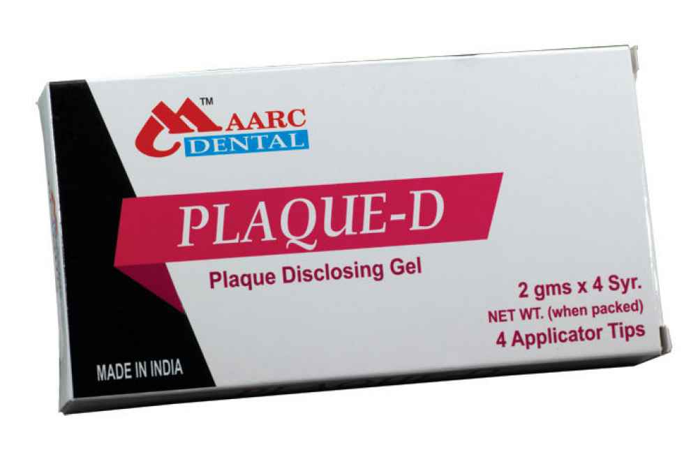 maarc plaque - d (plaque disclosure gel)