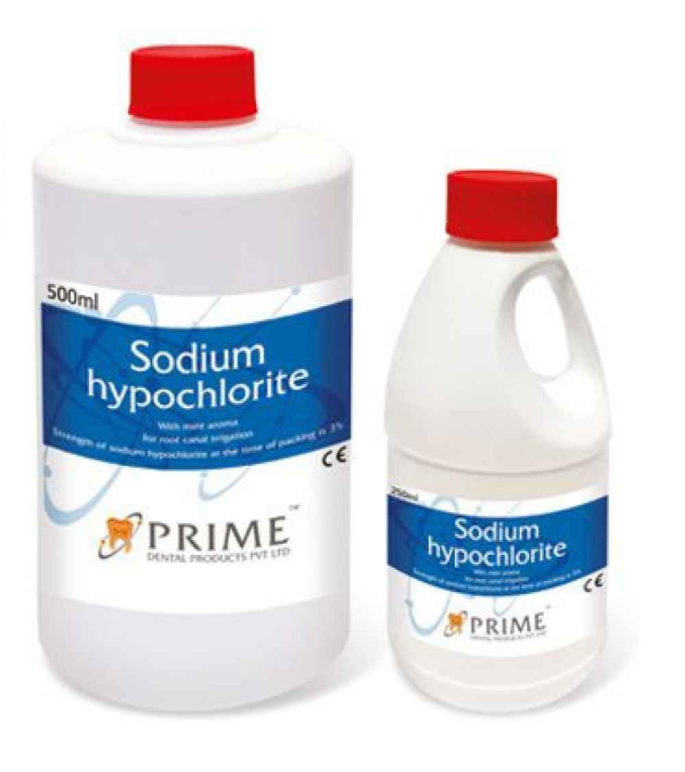 prime dental sodium hypochlorite 3 (pack of 3) — DentalExpress
