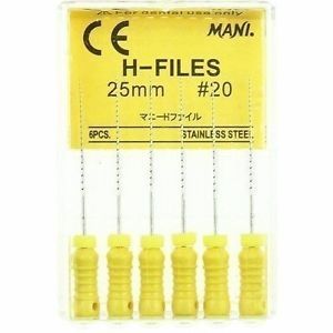 mani h-files 25mm