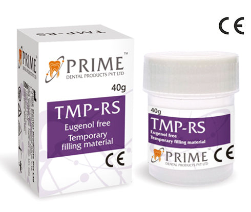 prime dental tmp-rs 40gm jar | temporary filling material ( pack of 2 )
