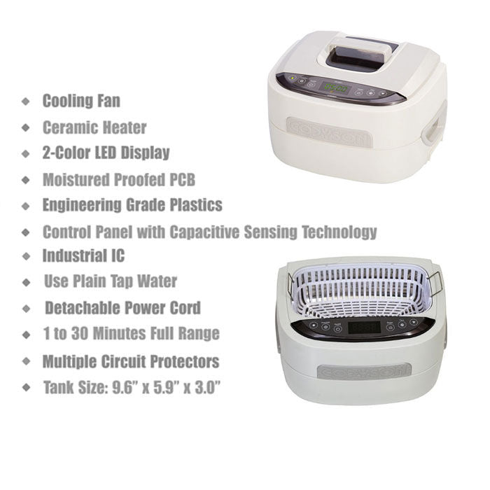 unident imported codyson professional ultrasonic cleaner cd-4821